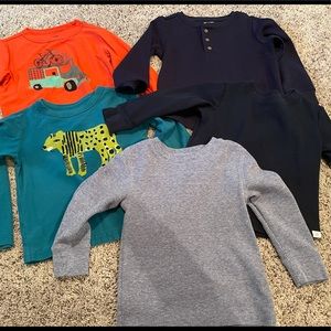 2T Ling Sleeve Shirts